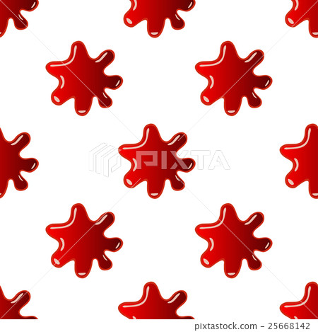 seamless pattern with blood 25668142