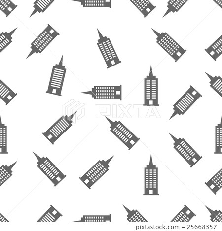 seamless pattern with building seamless pattern with building 25668357