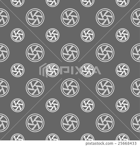 seamless pattern with camera shutter 25668433