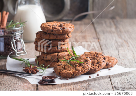 Homemade Chocolate Chip Cookies 25670063