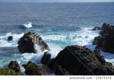 Shionomi Cape Kuroshio Sea 25674224