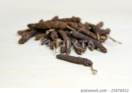 Long pepper or Pipli or Dipli (Piper longum) 25676832