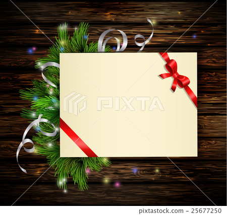 Christmas background with tree Christmas background with tree 25677250