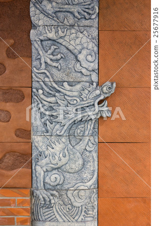 Dragon mural decoration 25677916