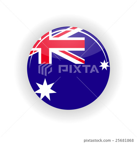 Australia icon circle Australia icon circle 25681868
