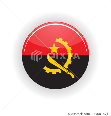 Angola icon circle 25681871