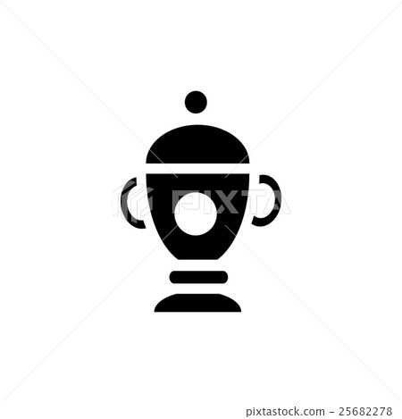 Funeral urn icon in simple style 25682278