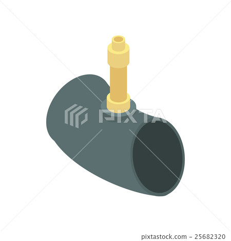 Nipple on the wheel icon, cartoon style 25682320
