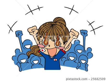 熱情足球日本的支持者 熱情足球日本的支持者 25682509