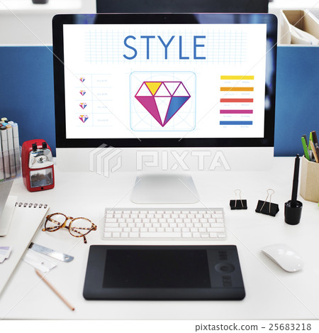 Design Style Graphic Creativity Ideas Illustration Concept Design Style Graphic Creativity Ideas Illustration Concept 25683218