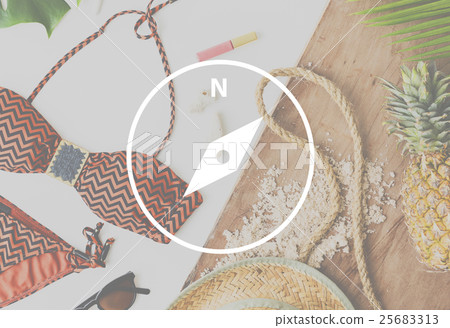 Compass Location Direction Nevigation Magnetic Concept 25683313