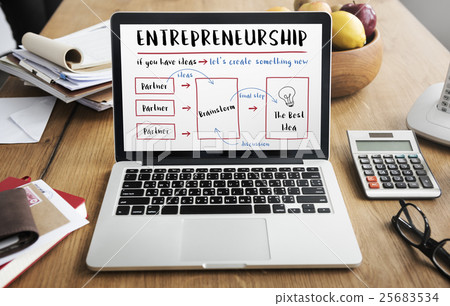Entrepreneurship Business Plan Strategy Diagram Concept Entrepreneurship Business Plan Strategy Diagram Concept 25683534