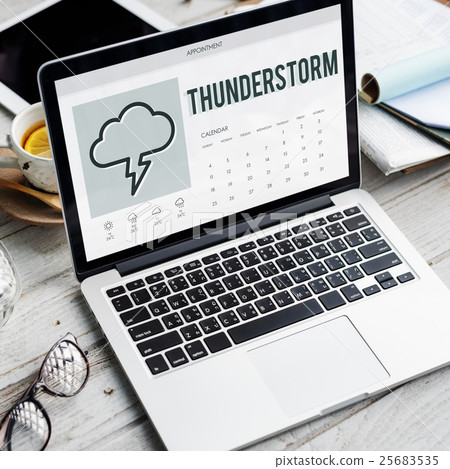 Forecast Overcast Weather Report Concept Forecast Overcast Weather Report Concept 25683535