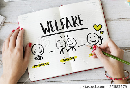 Charity Donations Fundraising Nonprofit Volunteer Concept 25683579