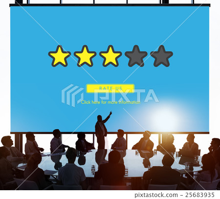 Customre Feedback Comment Vote Review Results Concept 25683935