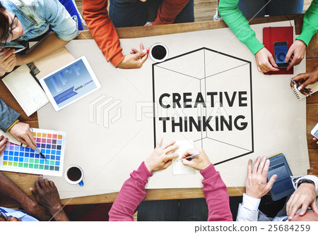 Thinking Out Of The Box Concept 25684259