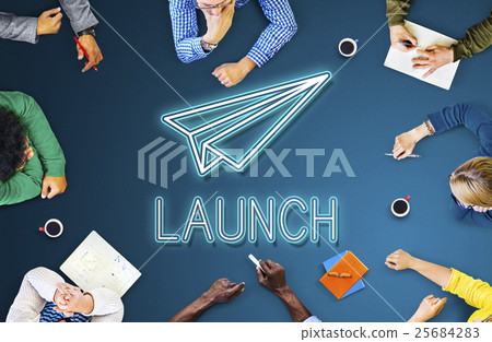 Launch Business Mission Startup Begin Mission Concept 25684283