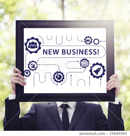 New Business Startup Graphics Concept New Business Startup Graphics Concept 25684945