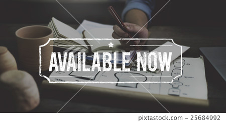 Available Now Business Commerce Accessible Concept 25684992