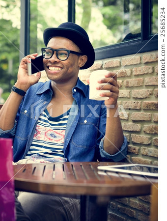 Man Shopping Spending Customer Consumerism Concept 25685234