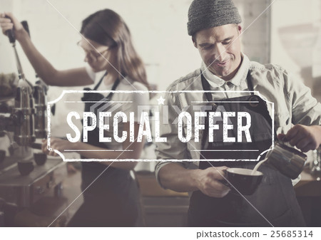 Special Offer Commerce Limited Marketing Concept 25685314