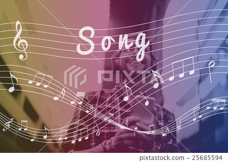 Music Musical Sound Entertainment Fun Concept Music Musical Sound Entertainment Fun Concept 25685594