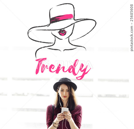 Appeal Attraction Beauty Fashion Vogue Graphic Concept Appeal Attraction Beauty Fashion Vogue Graphic Concept 25685608