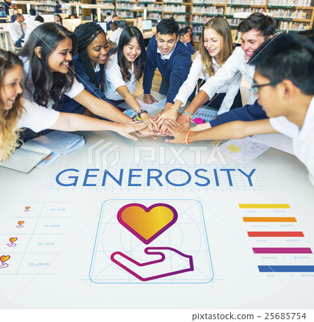 Community Share Charity Donation Concept Community Share Charity Donation Concept 25685754