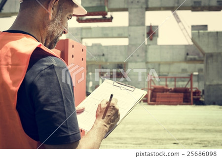 Architecture Construction Safety First Career Concept 25686098