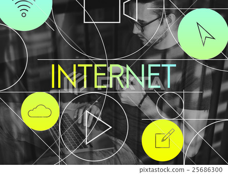 Communication Connection Internet Media Concept 25686300