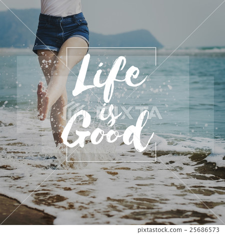 Live Is Simple Holiday Happiness Wonderful Day Concept 25686573