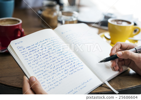 Travellers Dairy Writing Trip Concept Travellers Dairy Writing Trip Concept 25686604