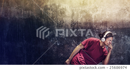 Breakdance Freestyle Hip-Hop Streetdance Teenager Concept Breakdance Freestyle Hip-Hop Streetdance Teenager Concept 25686974