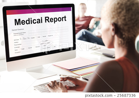 Medical Record Report Healthcare Document Concept 25687336