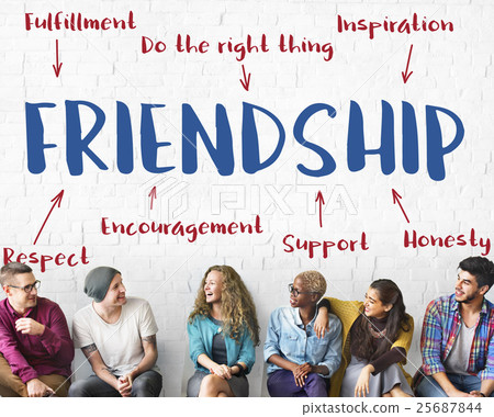 Best Friends Togetherness Harmony Concept 25687844