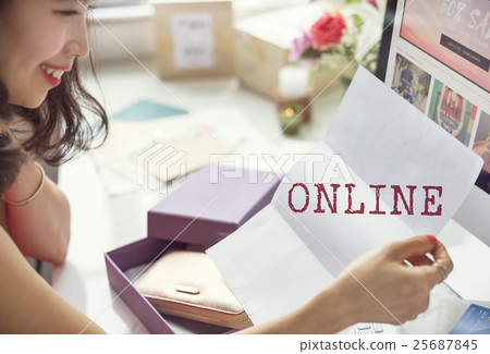 Online Connection Social Media Network Graphic Concept Online Connection Social Media Network Graphic Concept 25687845
