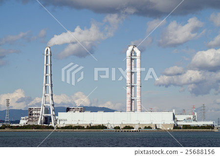 Kawagoe Thermal Power Station in Yokkaichi 25688156