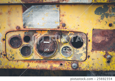 The old panel truck 25692354