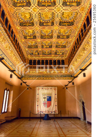 Interior of Zaragoza Palace Interior of Zaragoza Palace 25695360