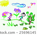 child s drawing with Sharpie 25696145