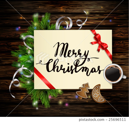 Christmas background with tree Christmas background with tree 25696511