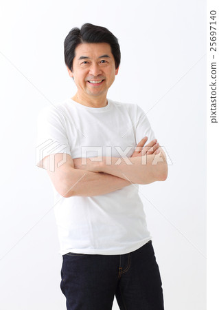 Middle male portrait 25697140