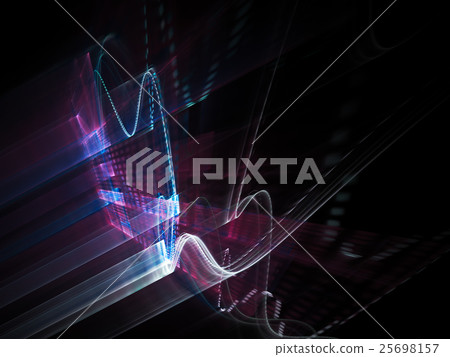 Abstract fractal graphics background Abstract fractal graphics background 25698157