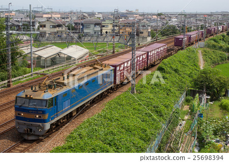 EF 510 500系列電力機車牽引貨物列車 25698394