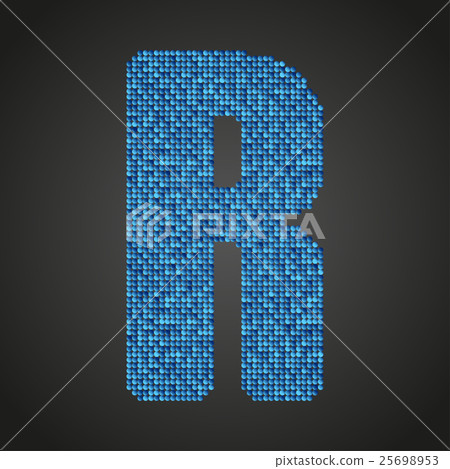 Blue sequins sings. Sequins alphabet. Eps 10. Blue sequins sings. Sequins alphabet. Eps 10. 25698953