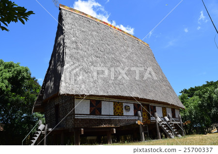 traditional Rong house in ethnic villages Vietnam 25700337
