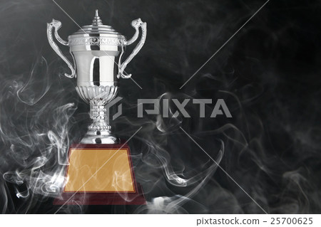 abstract silver trophies on black bacground abstract silver trophies on black bacground 25700625