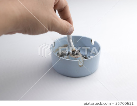 Hand Putting Out a Cigarette Hand Putting Out a Cigarette 25700631