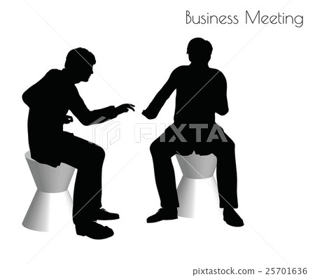 man in  Business Meeting pose 25701636