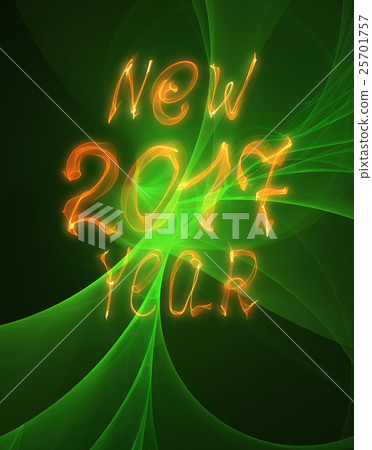 Happy new year 2017 isolated text and numbers Happy new year 2017 isolated text and numbers 25701757